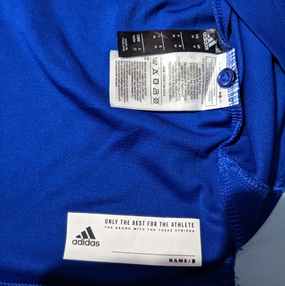 Adidas climalite tshirt for men blue size M - Picture 5 of 7